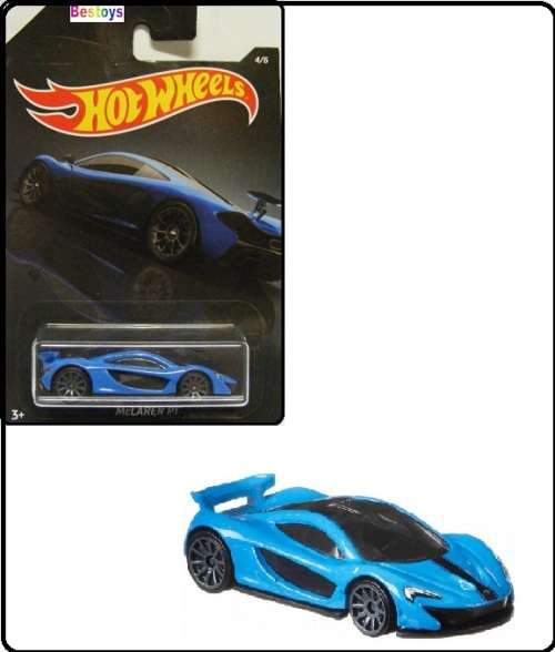Hotwheels Hot Wheels Diecast Model Car Walmart Excl Exotics McLaren P 1 P1 1/64 scale new in pack