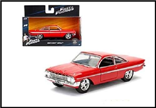 JADA Diecast Model Car Chevy Chevrolet Impala Dom Fast & Furious 8 F8 Movie Film TV 1/32 scale new