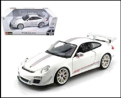 Burago Diecast Model Car 11036 Porsche 911 GT3 GT 3 RS 4.0 1/18 scale new in pack