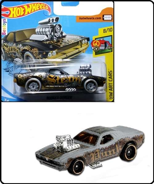 Hotwheels Hot Wheels Diecast Model Car 2020 67 / 250 Rodger Dodger Art Cars 1/64 scale new in pack