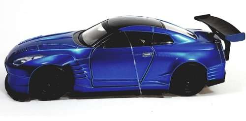JADA Diecast Model Car Nissan GT-R GTR R35 Ben Sopra Brian Fast & Furious Movie Film TV 1/32 scale