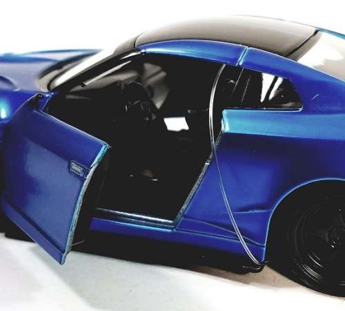 JADA Diecast Model Car Nissan GT-R GTR R35 Ben Sopra Brian Fast & Furious Movie Film TV 1/32 scale