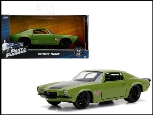 JADA Diecast Model Car Chevy Chevrolet Camaro RS Z 28 1973 Roman Fast & Furious  Movie Film TV 1/32