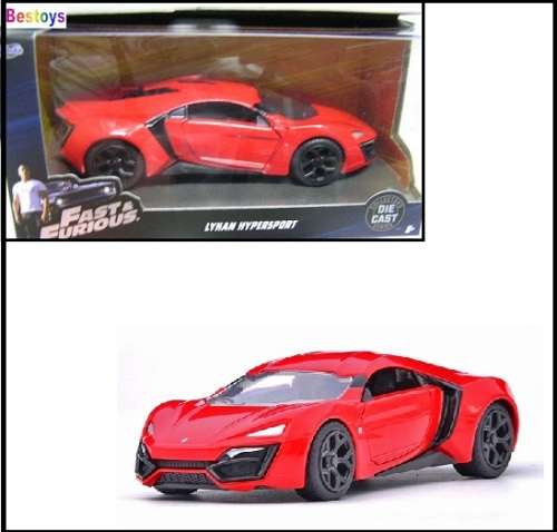 JADA Diecast Model Car Lykan Hypersport Fast & Furious Movie Film TV 1/32 scale new in pack