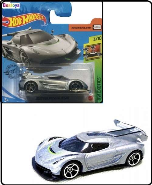 Hotwheels Hot Wheels Diecast Model Car 2020 228 / 250 Koenigsegg Jesko 2020 Exotics 1/64 scale new