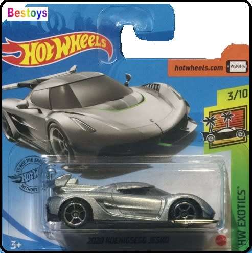 Hotwheels Hot Wheels Diecast Model Car 2020 228 / 250 Koenigsegg Jesko 2020 Exotics 1/64 scale new