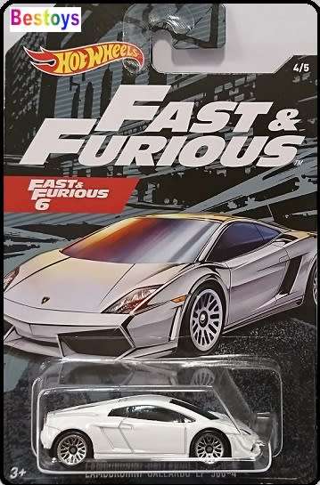 Hotwheels Hot Wheels Diecast Model Car Set 5 pce Fast & Furious Movie TV Mercedes Nissan McLaren For