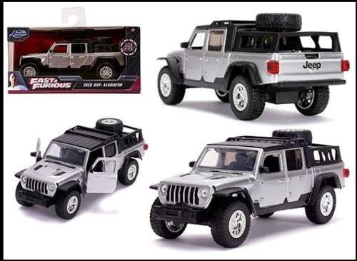 JADA Diecast Model Car Jeep Gladiator 2020 Fast & Furious Movie Film TV 1/32 scale new in pack