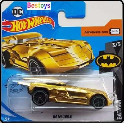 Hotwheels Hot Wheels Diecast Model Car 2020 9 / 250  Batmobile DC Batman 1/64 scale new in pack