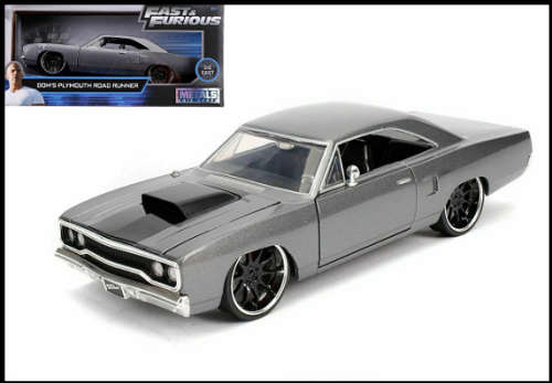 JADA Diecast Model Car Plymouth Road Runner Dom Fast & Furious Movie Film TV 1/32 scale