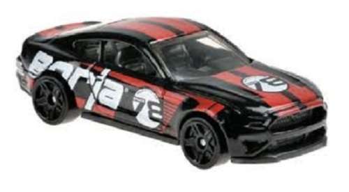 Hotwheels Hot Wheels Diecast Model Car 2020 92 / 250 Ford Mustang GT 2018 "Borla" Speed Graphics1/64