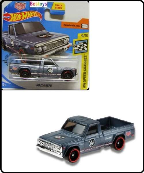 Hotwheels Hot Wheels Diecast Model Car 2020 93 / 250 Mazda Repu Pickup Urban Outlaw Speed Graphics