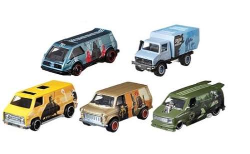 Hot Wheels Hotwheels Diecast Model Car Pop Culture Star Wars Movie Film TV Ford Transit Supervan1/64