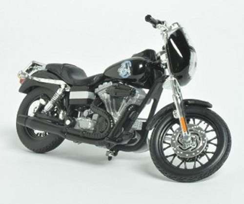 Maisto Diecast Model Motorcycle Bike Sons of Anarchy Harley Davidson Dyna Super Glide 2008 "Clay"