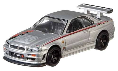 Hotwheels Hot Wheels Diecast Model Car Culture Team Transport Nissan Skyline Gt-R R34 & Aero Lift Tr