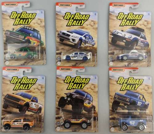 Matchbox Diecast Model Car Offroad Rally Datsun 510 1970 No 45 1/64 scale new in pack