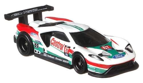 Hotwheels Hot Wheels Diecast Model Car Culture Team Transport Ford GT 2016 + C 800 Transporter "Cast