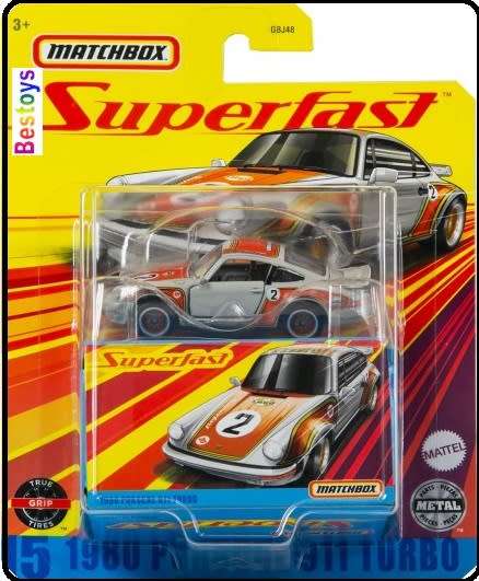 Matchbox Diecast Model Car Superfast Set Porsche Dodge Ford Pontiac Willys 1/64 scale new in pack