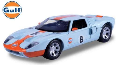 Motormax Motor Max Diecast Model Car 79641 Ford GT Concept "Gulf" No 5 Motorsport 1/24 scale new