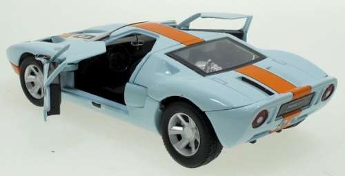 Motormax Motor Max Diecast Model Car 79641 Ford GT Concept "Gulf" No 5 Motorsport 1/24 scale new