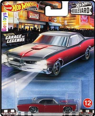 Hotwheels Hot Wheels Diecast Model Car Boulevard Set VW Baja Bug Pontiac Chevy Gasser Ford Mercedes