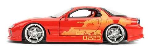 JADA Diecast Model Car Mazda RX 7 RX7 Julius Fast & Furious Movie Film TV 1/24 scale new
