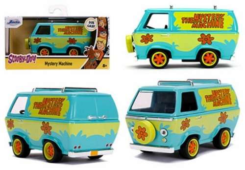 JADA Diecast Model Car 32040 Hollywood Mystery Machine Scooby Doo Movie Film 1/32 scale new in pack
