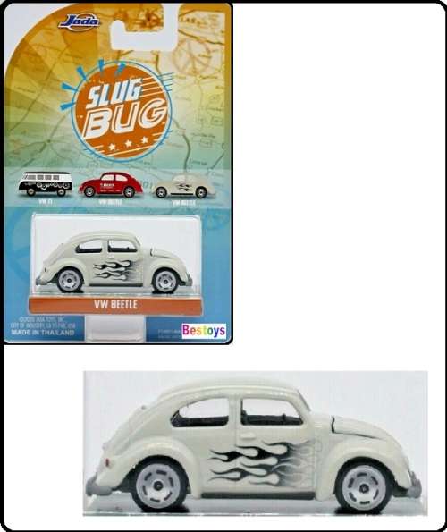 JADA Diecast Model Car Punch Buggy Slug Bug VW Volkswagen Beetle 1/64 scale new in pack