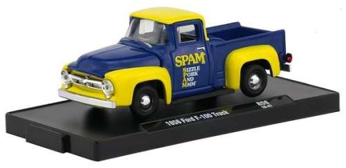 Castline M2 Diecast Model Car Drivers Ford F 100 F100 Pickup 1956 "SPAM" 1/64 scale new in pack