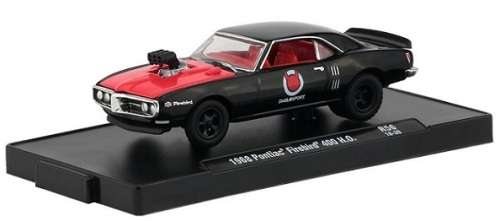 Castline M2 Diecast Model Car Drivers Pontiac Firebird 400 HO 1968 "Diablosport" 1/64 scale new