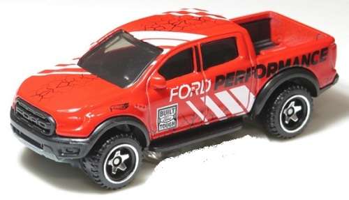 Hotwheels Hot Wheels Diecast Model Car 2020 76 / 250 Ford Ranger Raptor 2019 'Ford Performance" Spee