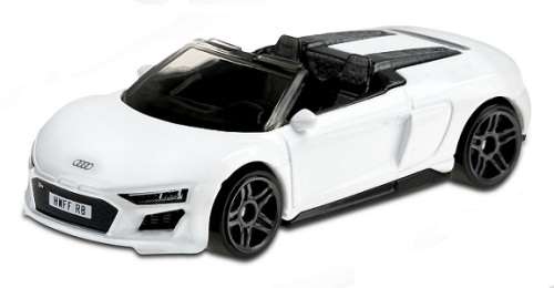Hotwheels Hot Wheels Diecast Model Car 2020 175 / 250 Audi R 8 R8 Spyder 2019 1/64 scale new in pack