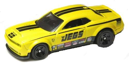 Hotwheels Hot Wheels Diecast Model Car 2020 234 / 250 Dodge Challenger SRT Demon 2018 "JEGS" Muscle