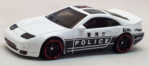 Hotwheels Hot Wheels Diecast Model Car 2020 187 / 250 Nissan 300 ZX 300ZX Twin Turbo "Police" Rescue