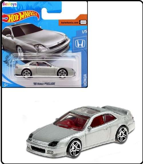 Hotwheels Hot Wheels Diecast Model Car 2020 166 / 250 Honda Prelude 1998 1/64 scale new in pack