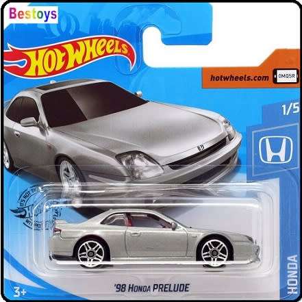 Hotwheels Hot Wheels Diecast Model Car 2020 166 / 250 Honda Prelude 1998 1/64 scale new in pack