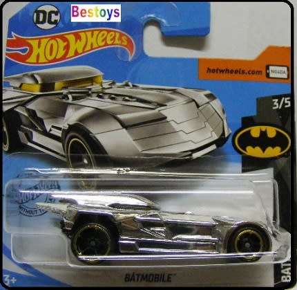 Hotwheels Hot Wheels Diecast Model Car 2020 9 / 250 Batman Batmobile DC Comics 1/64 scale new in pac