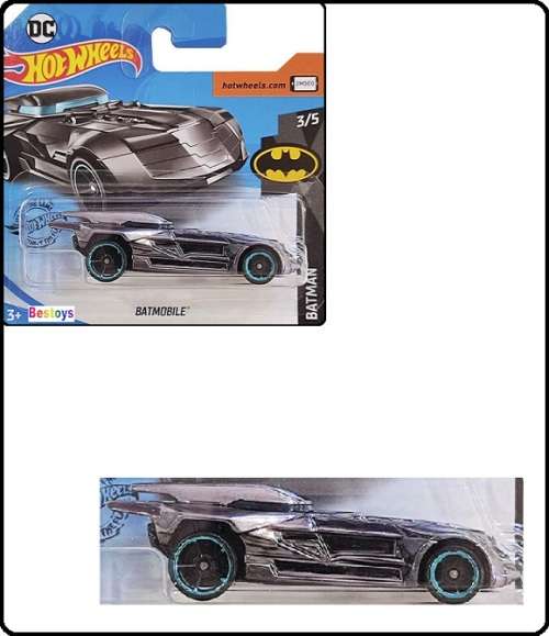 Hotwheels Hot Wheels Diecast Model Car 2020 9/250 Batman Batmobile DC Comics 1/64 scale