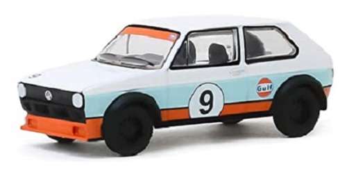 Greenlight Diecast Model Car VDub Series VW Volkswagen Golf Mk 1 MK1 1974 "Gulf" 1/64 scale new
