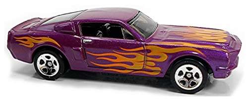 Hotwheels Hot Wheels Diecast Model Car 2020 169 / 250 Ford Mustang GT 500 GT500 1968 Flames 1/64 sca