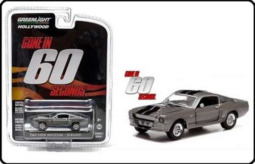 Greenlight Diecast Model Car Hollywood Series Movie Film TV Ford Mustang 1967 Custom Eleanor "Gone