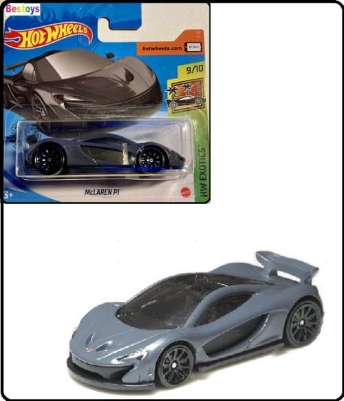 Hotwheels Hot Wheels Diecast Model Car 2020 149 / 250 McLaren P 1 P1 Exotics 1/64 scale new in pack