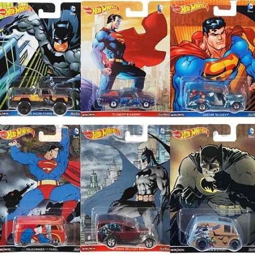 Hotwheels Hot Wheels Diecast Model Car Pop Culture DC Comics Chevy Chevrolet Custom Delivery 1952 Su