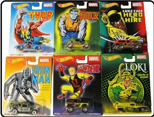 Hotwheels Hot Wheels Diecast Model Car Pop Culture Marvel Ford Bronco Roadster 1967 Daredevil 1/64 s