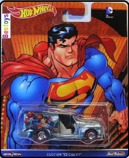 Hotwheels Hot Wheels Diecast Model Car Pop Culture DC Comics Chevy Chevrolet Custom Delivery 1952 Su