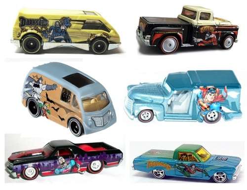 Hotwheels Hot Wheels Diecast Model Car Pop Culture DC Comics Chevy Chevrolet Custom Delivery 1952 Su