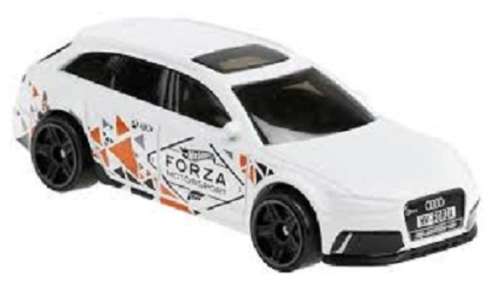 Hotwheels Hot Wheels Diecast Model Car Forza Motorsport Gaming Audi RS 6 RS6 Avant Stationwagon 2017