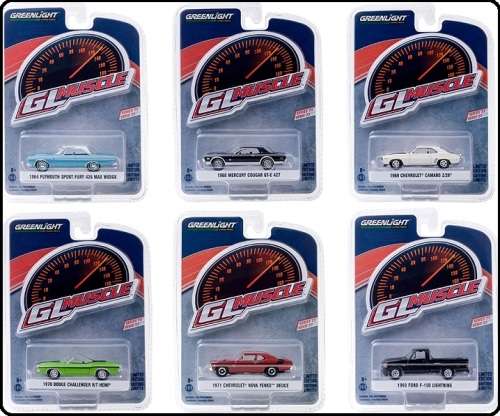 Greenlight Diecast Model Car Muscle Mercury Cougar GT-E 427 1968 1/64 scale new in pack