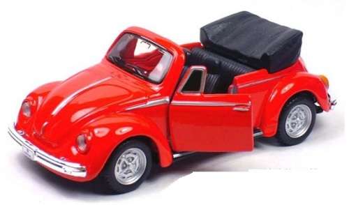 Maisto Diecast Model Car VW Volkswagen Beetle Convertible 1/36 scale
