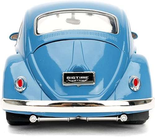 JADA Diecast Model Car Big Time Kustoms 99050 VW Volkswagen Beetle 1959 2 Tone 1/24 scale new in pac